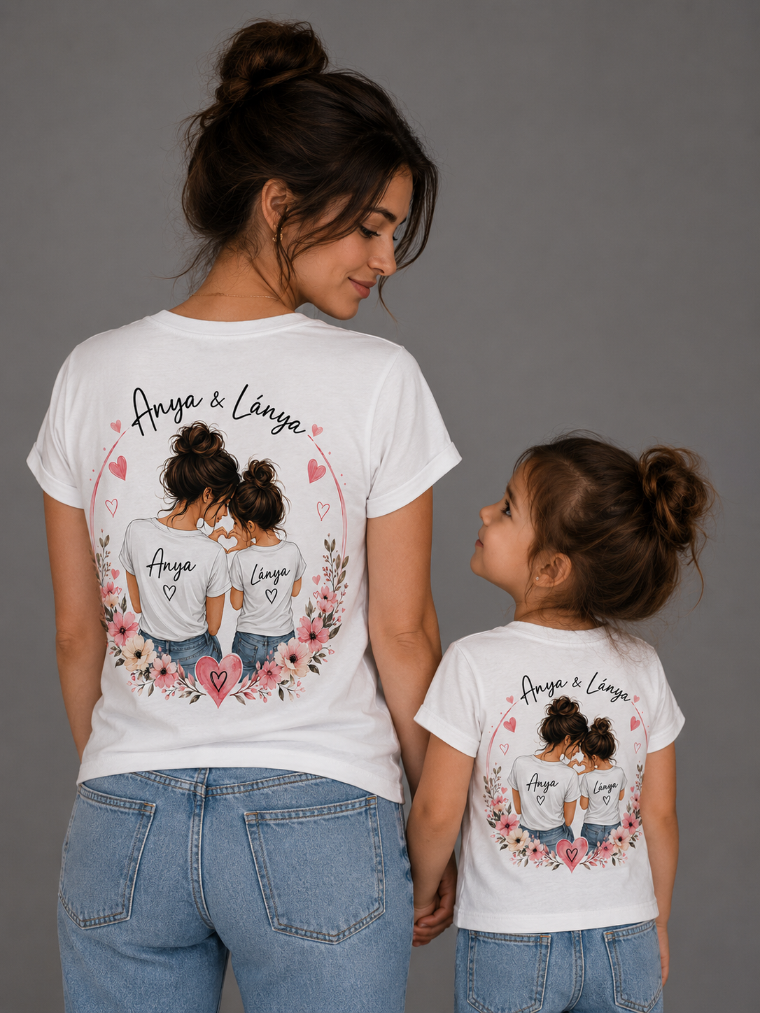 Anya - Lánya páros pólók